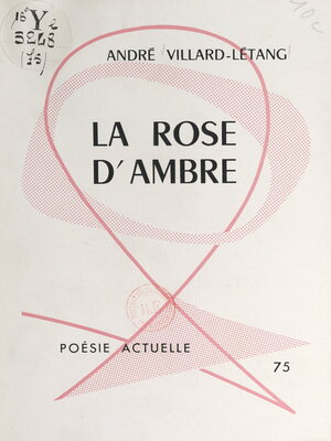 cover image of La rose d'ambre